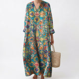 Elsa | Women's Flattering Printed Summer Dress