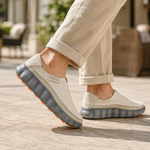 Emi | Perforated Slip-On Loafers with a Cushioned Sole
