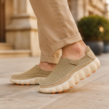 Emi | Perforated Slip-On Loafers with a Cushioned Sole
