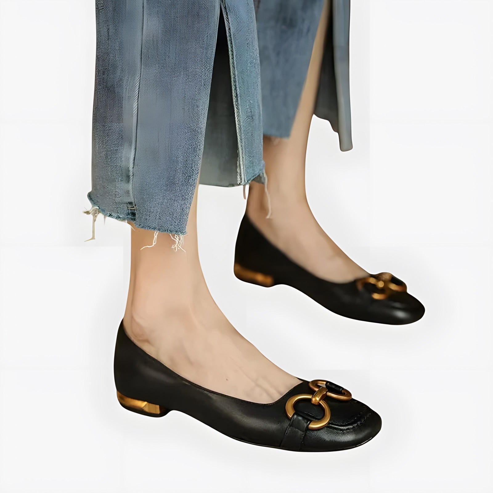 Ingrid | Women's Elegant Orthopaedic Sandals Black, photo studio