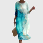 Elegant Floral Maxi Dress