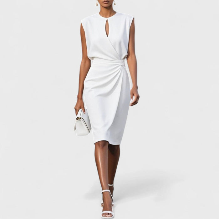 Odelia | Elegant Wrap Midi Dress