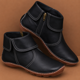 Fallon | Orthopaedic Ankle Boots with a Fold-Over Cuff