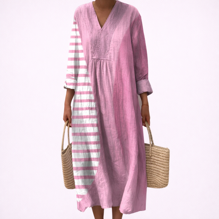 Fanny | Women's Flattering Printed Summer Dress