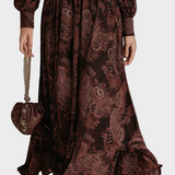 Waist-Defined Maxi Dress