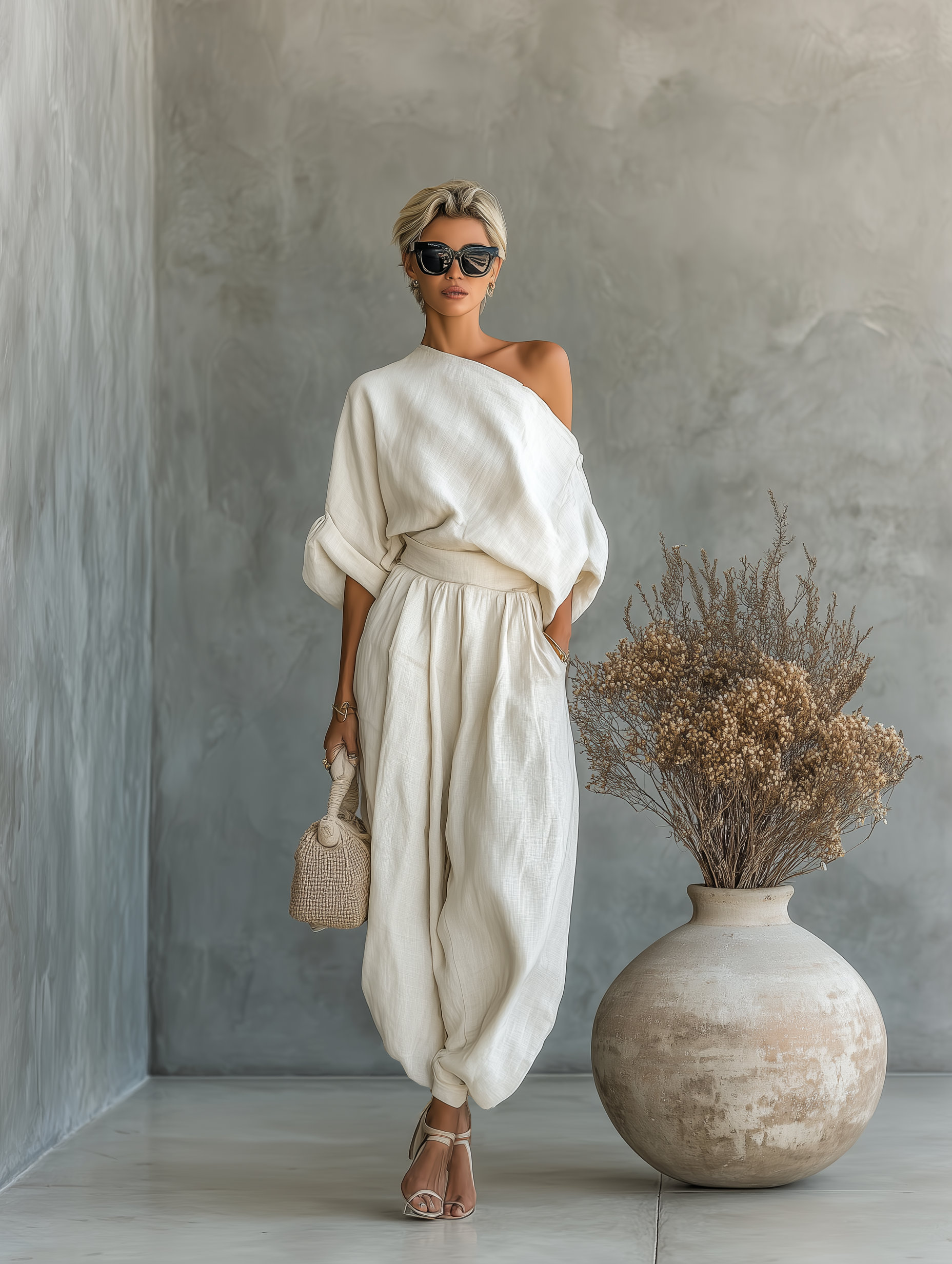 Nancy | Off-the-Shoulder Maxi Dress