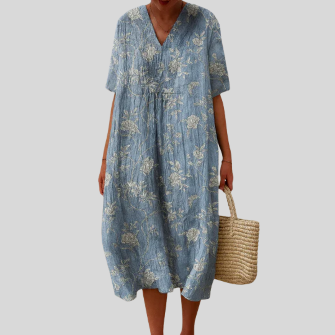 Felicity | Women's Flattering Printed Summer Dress