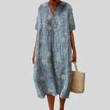 Felicity | Women's Flattering Printed Summer Dress