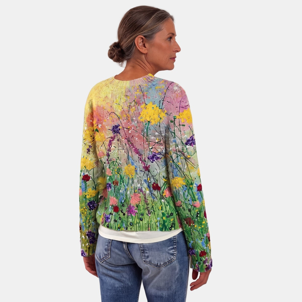 Flowering Meadow Nordic Jumper