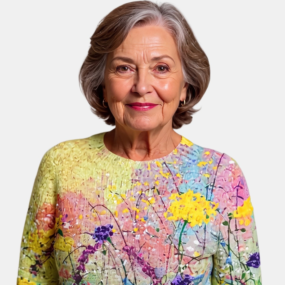 Flowering Meadow Nordic Jumper