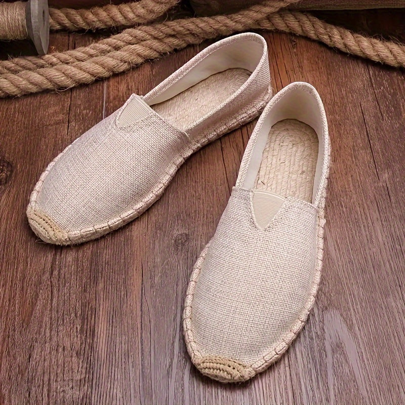 Asher Elegant Espadrilles Beige, photo studio