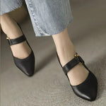 Lysandra | Pointed-Toe Slingback Heels with a Block Heel