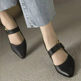 Lysandra | Pointed-Toe Slingback Heels with a Block Heel