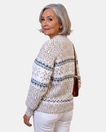 Glacier Blue Nordic Jumper