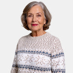 Glacier Blue Nordic Jumper