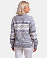 Glacier Blue Nordic Jumper