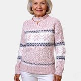 Glacier Blue Nordic Jumper