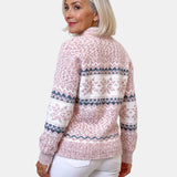 Glacier Blue Nordic Jumper