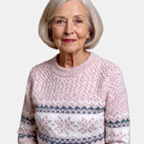 Glacier Blue Nordic Jumper