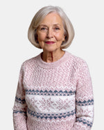 Glacier Blue Nordic Jumper