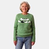 Green Sheep Nordic Jumper