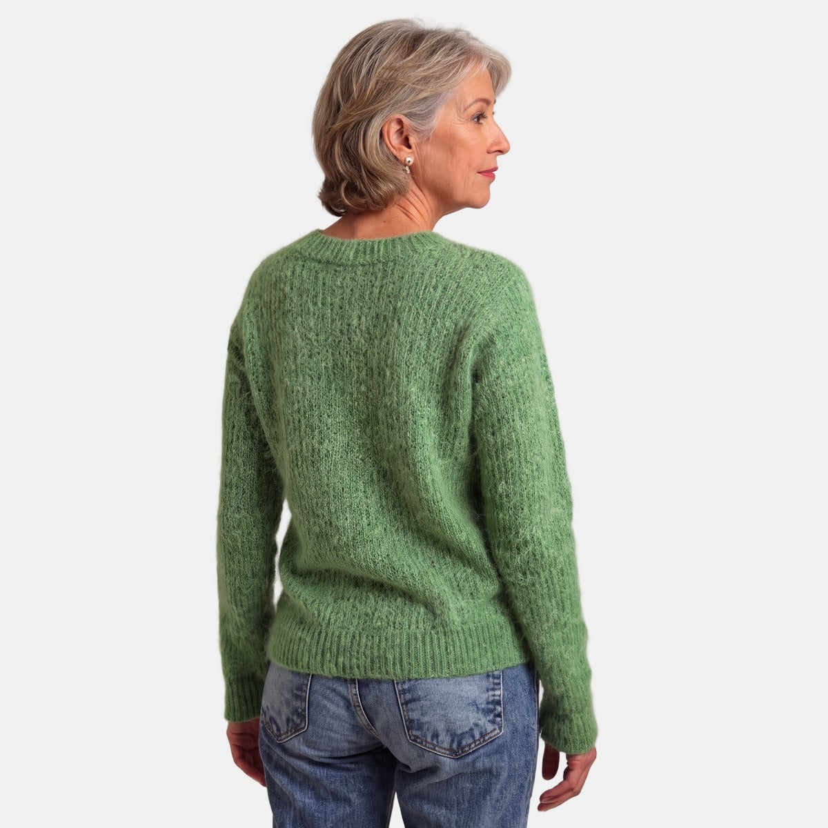 Green Sheep Nordic Jumper