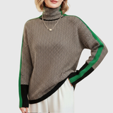 Green Stripe Chevron Jumper