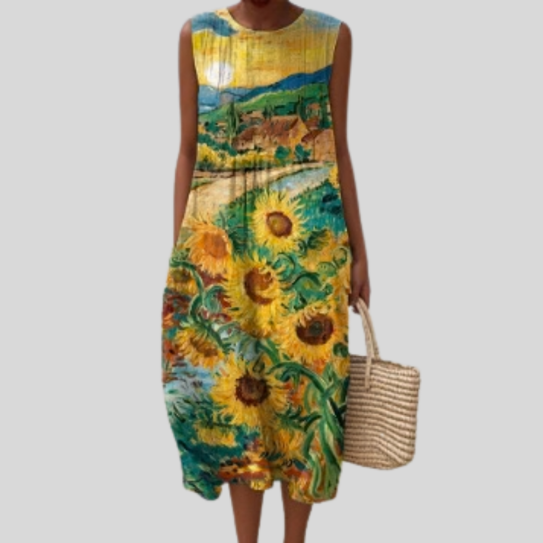 Gwen | Women's Comfortable Flowy Dress