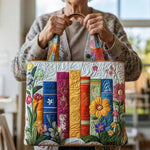 Handcrafted Bag - Blooming Library