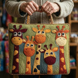Handcrafted Bag - Cheerful Giraffes