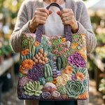 Handcrafted Bag - Succulent Garden