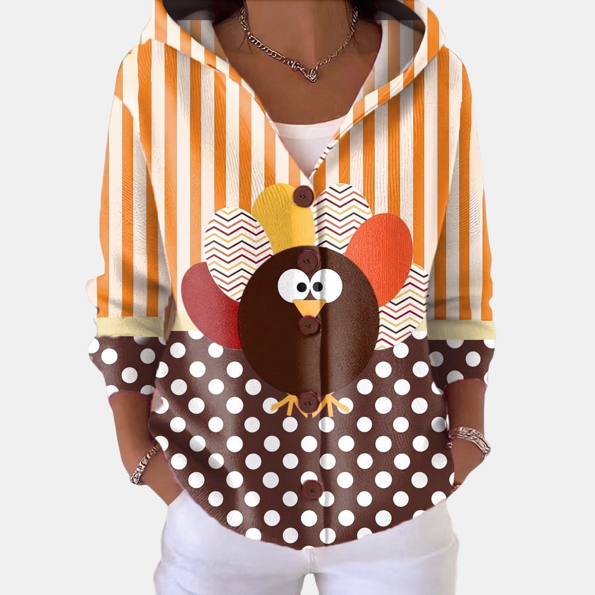 Hedgehog Hooded Cardigan