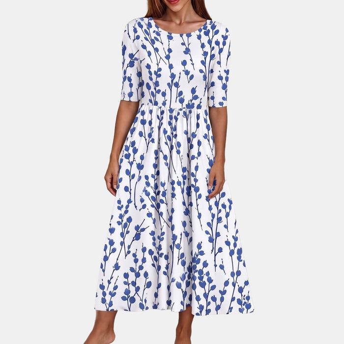 Albertine | Casual Floral Print Dress