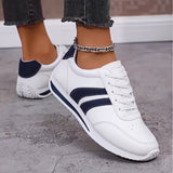 Ophélie | Orthopaedic Trainers with Side Stripes