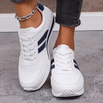 Ophélie | Orthopaedic Trainers with Side Stripes