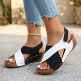 Solenna | Cushioned Orthopaedic Wedge Sandals