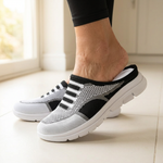 Imogen | Air-Cushion Slip-On Mules with a Breathable Upper