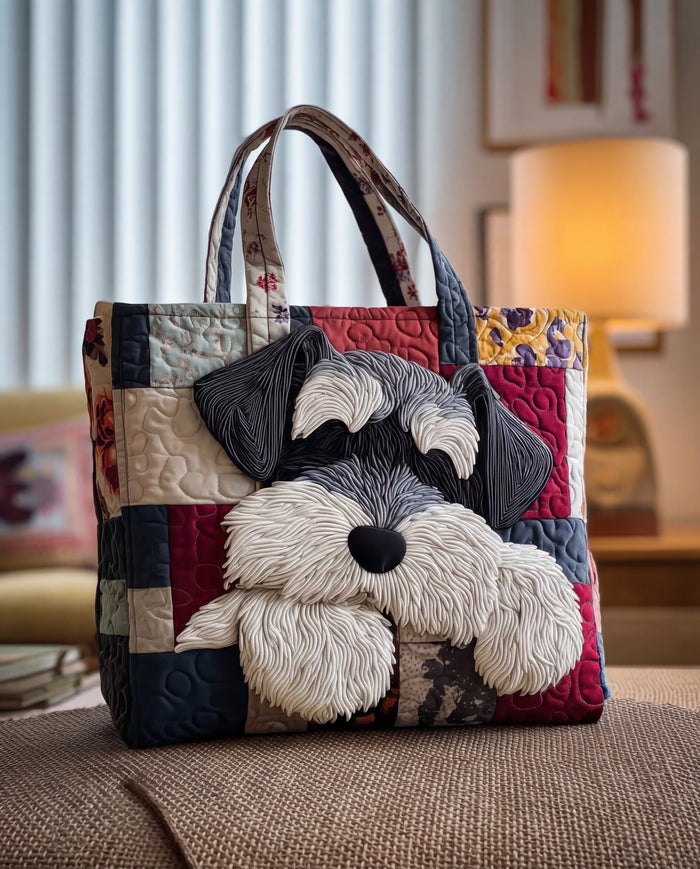 Handcrafted Bag - Two Schnauzers