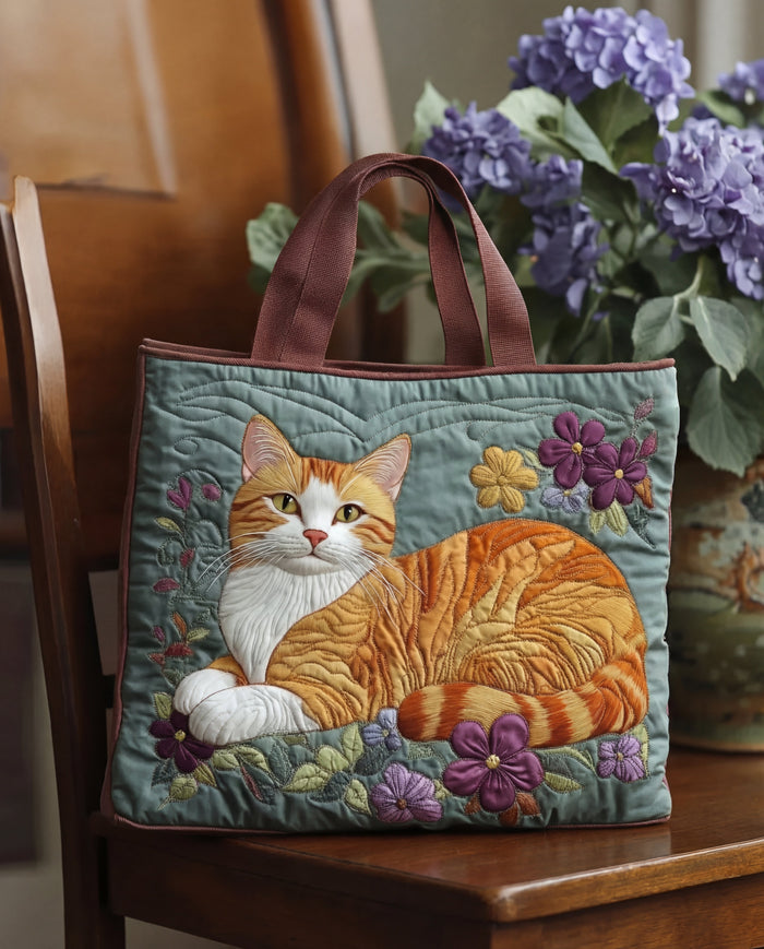 Handcrafted Bag - Ginger Cat