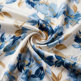 Elara | Floral Tie-Waist Midi Dress