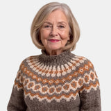 High-Neck Nordic Jumper