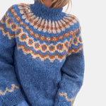 High-Neck Nordic Jumper
