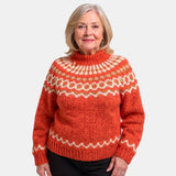 High-Neck Nordic Jumper