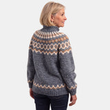 High-Neck Nordic Jumper
