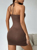 Kate | Chocolate Short Dress