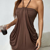 Kate | Chocolate Short Dress