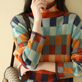 Retro Check Jumper