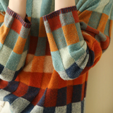 Retro Check Jumper