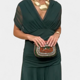 Maddison | V-Neck Floral Maxi Dress