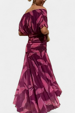 Maddison | V-Neck Floral Maxi Dress
